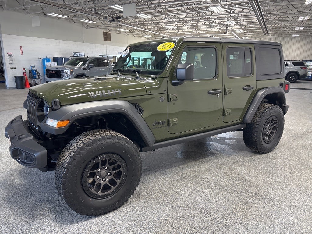 2023 Jeep Wrangler 4-Door Willys Sport 4x4