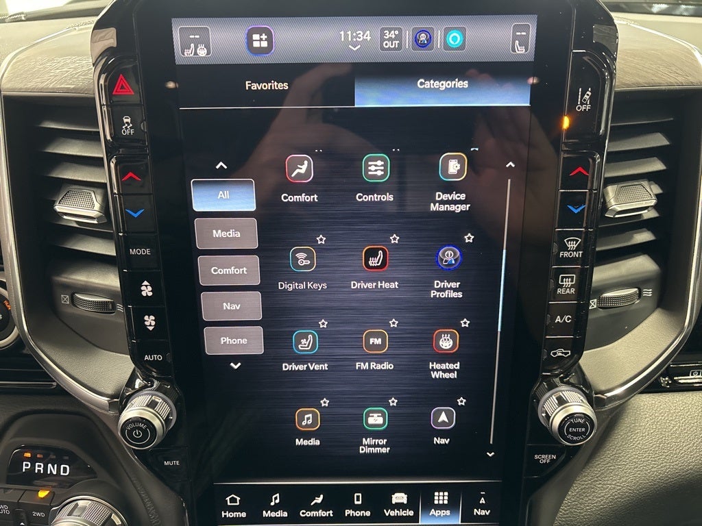 2026 RAM 1500 RAM 1500 LARAMIE CREW CAB 4X4 5'7' BOX