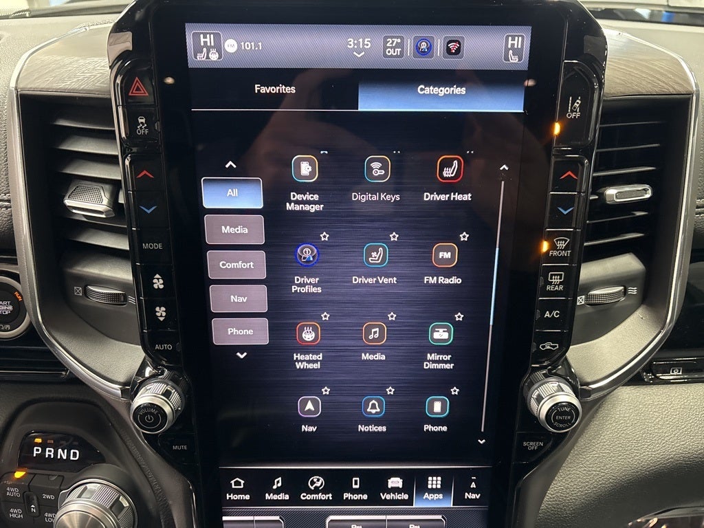 2026 RAM 1500 RAM 1500 LARAMIE CREW CAB 4X4 5'7' BOX