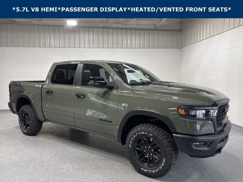2026 RAM 1500 RAM 1500 REBEL CREW CAB 4X4 5'7' BOX