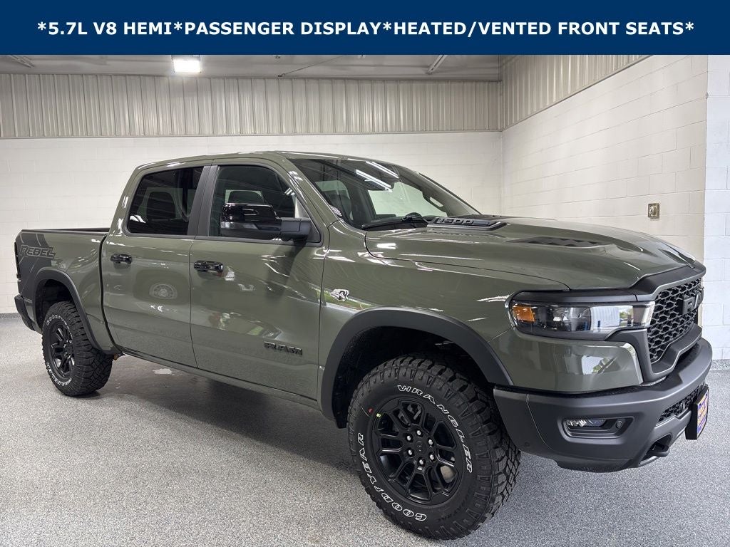 2026 RAM 1500 RAM 1500 REBEL CREW CAB 4X4 5'7' BOX