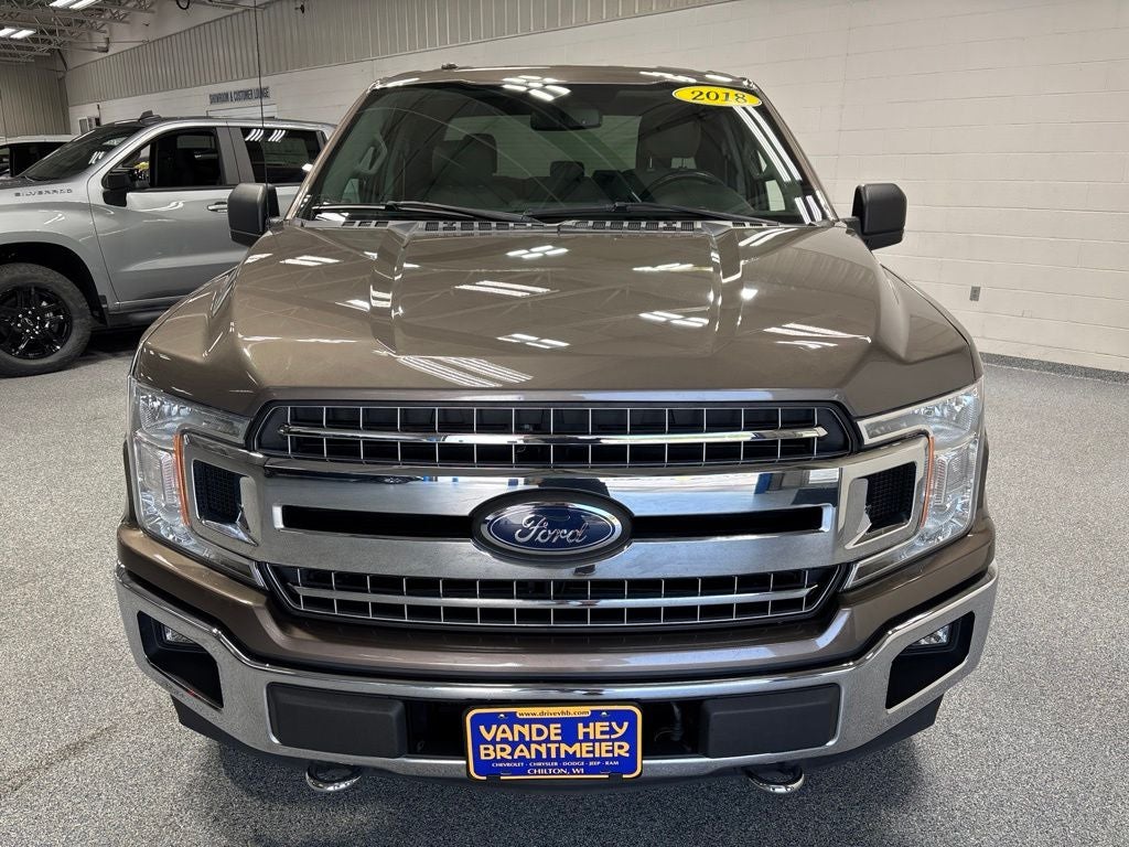 Used 2018 Ford F-150 XLT with VIN 1FTEX1EP1JFA14937 for sale in Chilton, WI